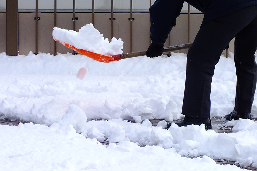 積雪時の対策